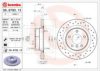 AP 24968 X Brake Disc